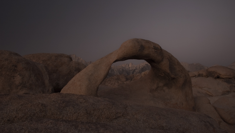Mobius Arch - Alabama Hills Recreation Area, California 2008