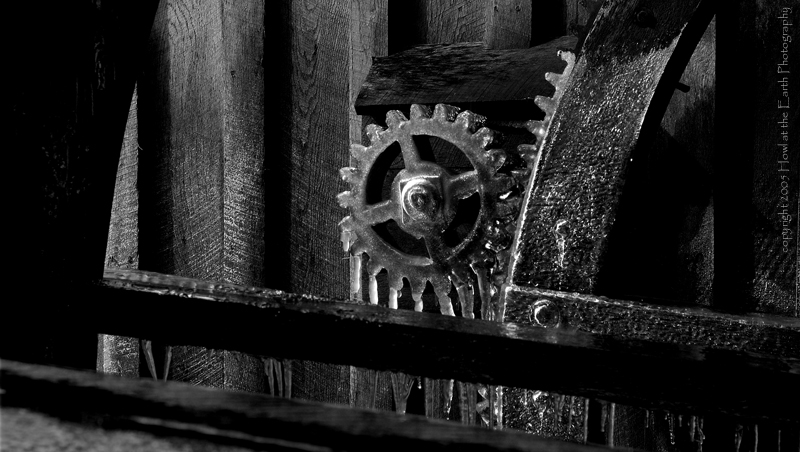 Frozen Gears - Mabry Mill, Blue Ridge Parkway, Virginia 2005