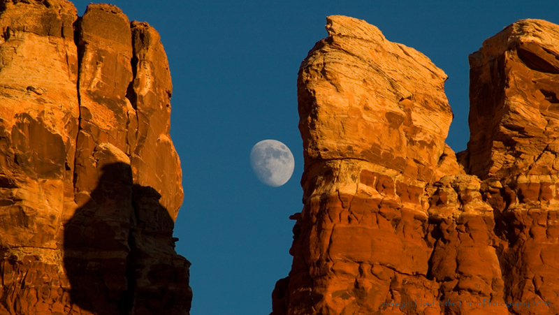 Moonrise at Hite - Glen Canyon National Recreation Area, Arizona/Utah 2006